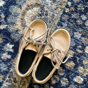 Little Kids Sperry Boat Shoes size 10.5 US